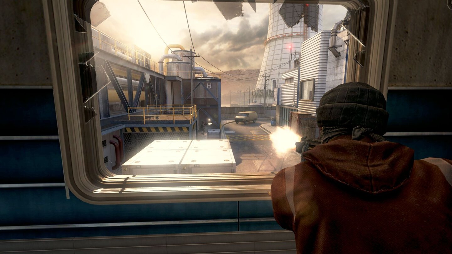 Call of Duty: Black Ops 2 - Multiplayer (PC)Mit Hilfe des Kino-Modus lassen sich coole Screenshots ohne Interface erstellen.