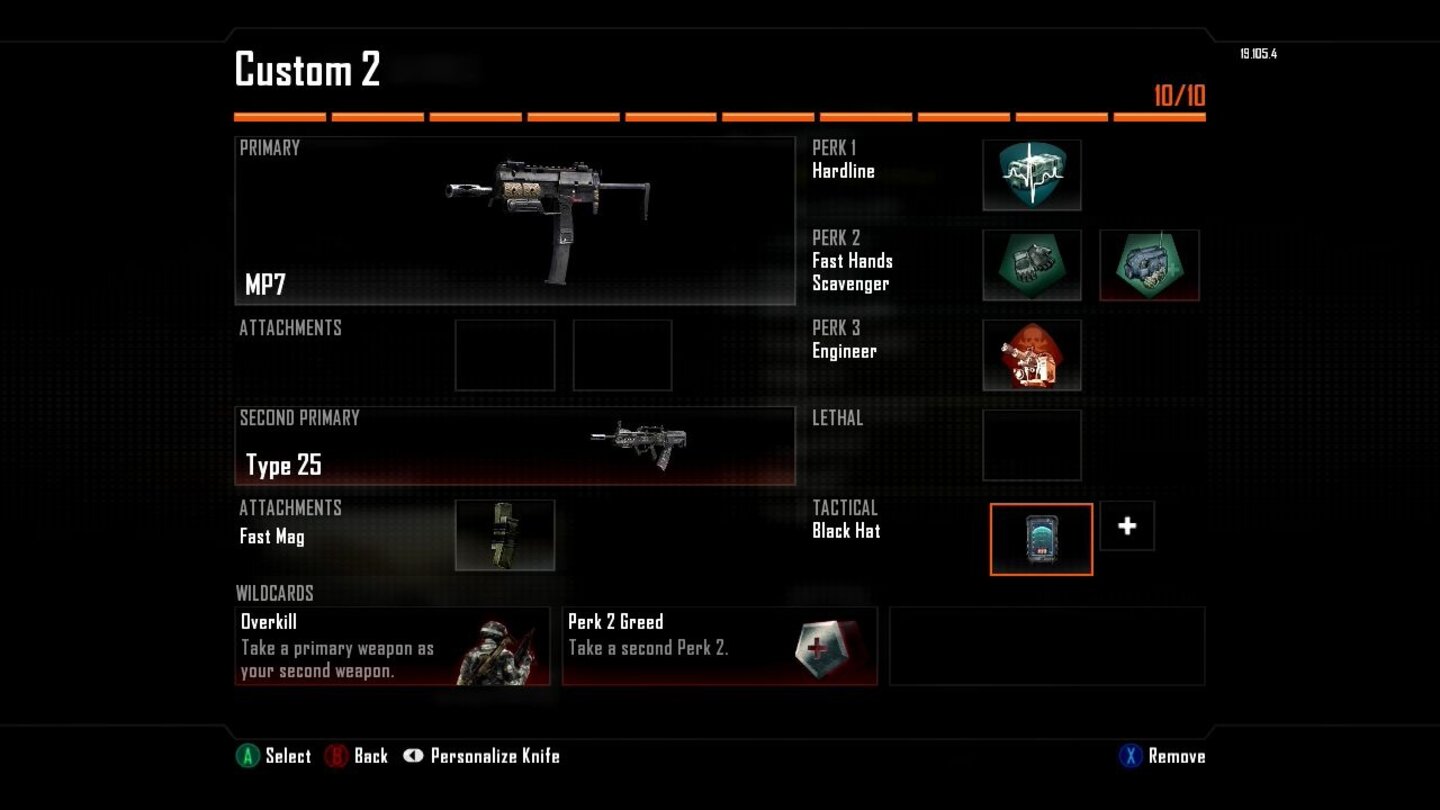 Call of Duty: Black Ops 2 - Multiplayer (Xbox 360)Das Pick10-System erlaubt uns das schnele Erstellen von stark spezialisierten Klassen.
