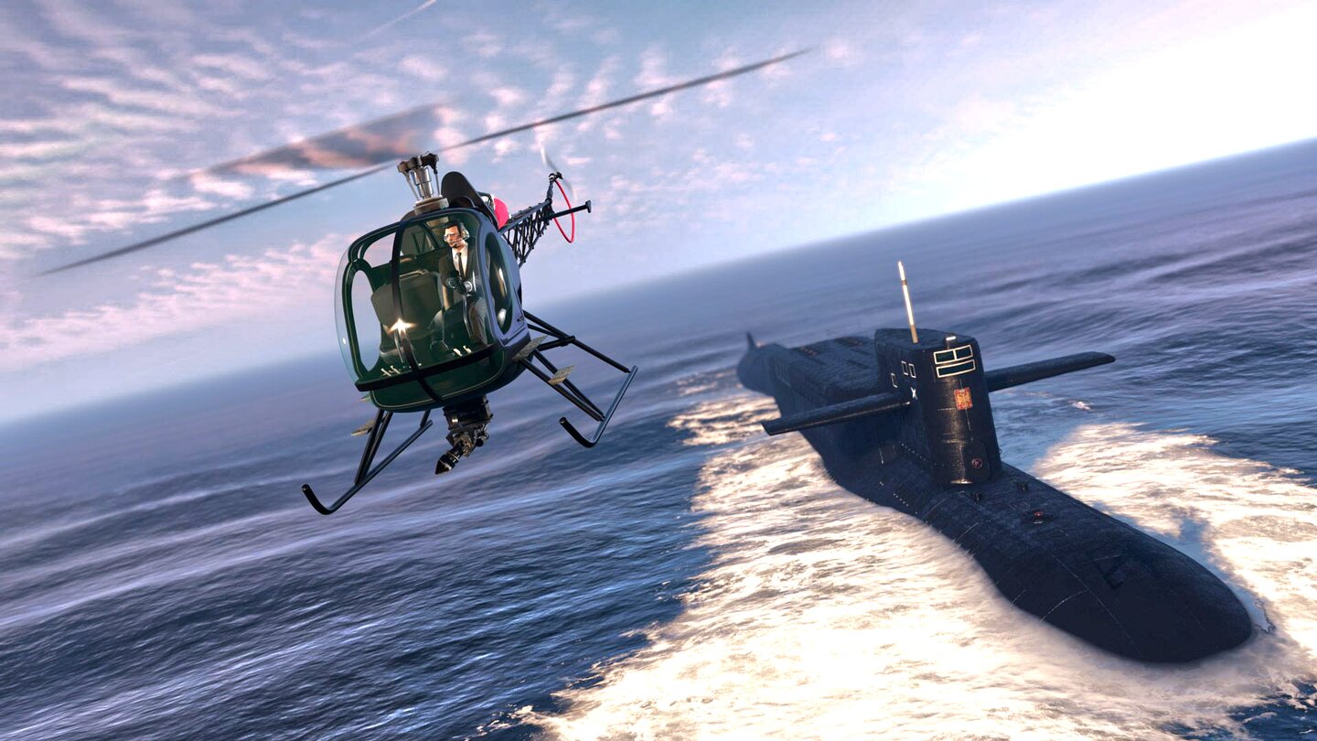 Cayo Perico bringt ein U-Boot und neuen Fahrzeugen für GTA Online.