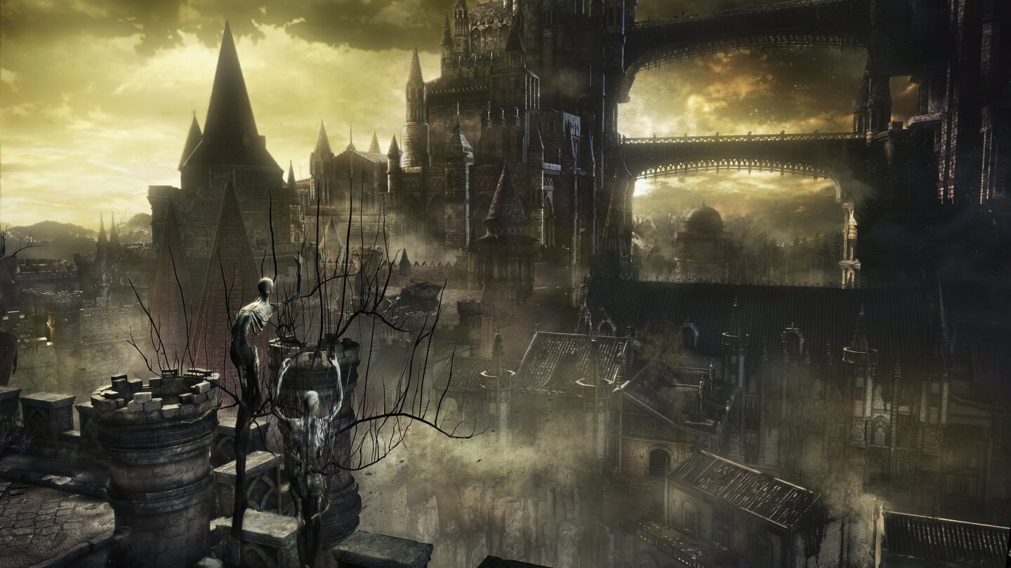 Dark Souls 3Die Areale in Dark Souls 3 sind um einiges weitläufiger als in den Vorgängern.