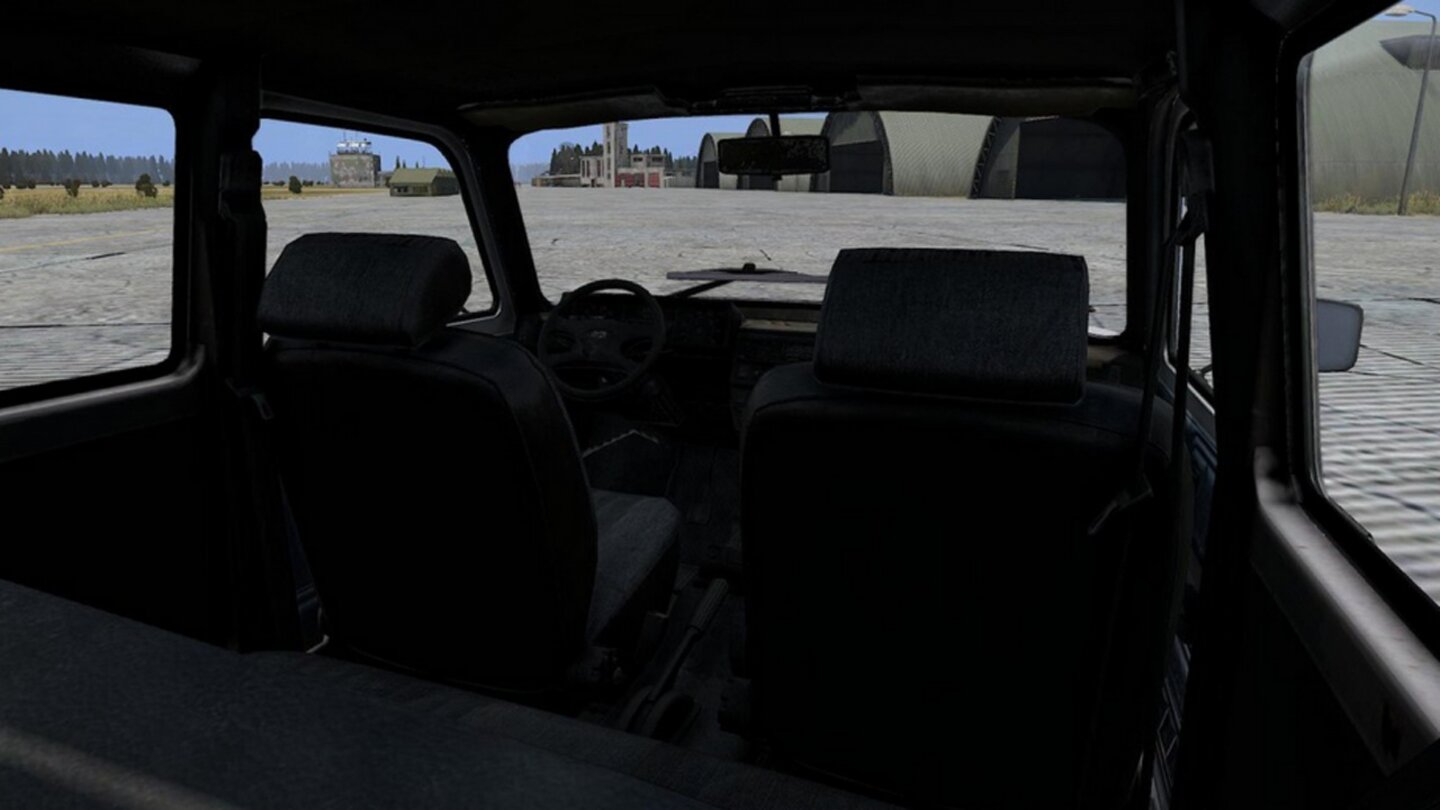 DayZ - In den Daten entdeckte FahrzeugeDer Lada Niva wird mit vier Sitzplätzen ausgestattet sein.