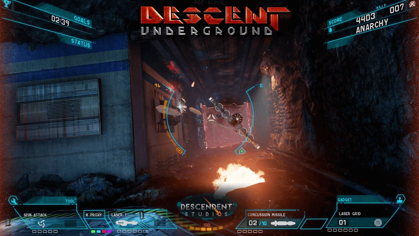 Descent: Underground - Screenshots der Early-Access-Version