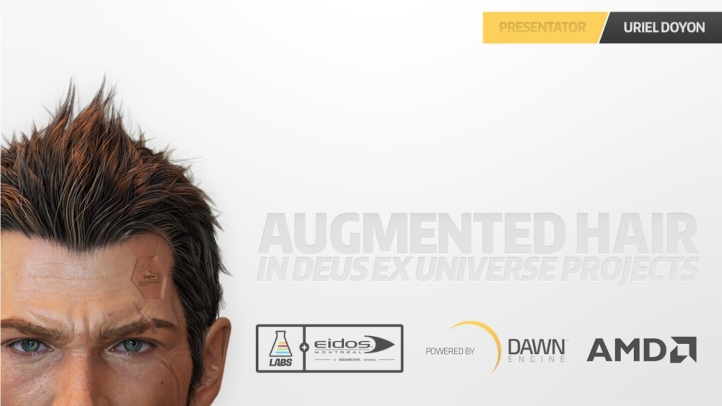 Deus Ex: Universe - Hair-Rendering
