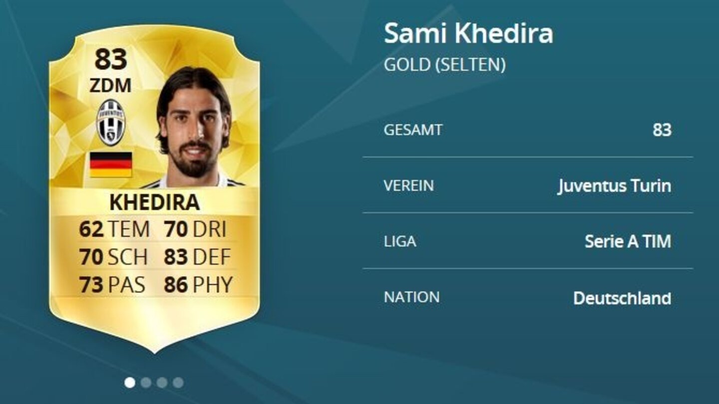 FIFA 16 Ultimate TeamSami Khedira