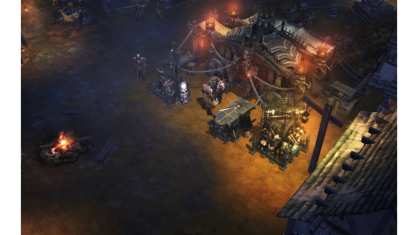 Diablo 3 - Screenshots von der gamescom 2010 (Crafting & Karawane)