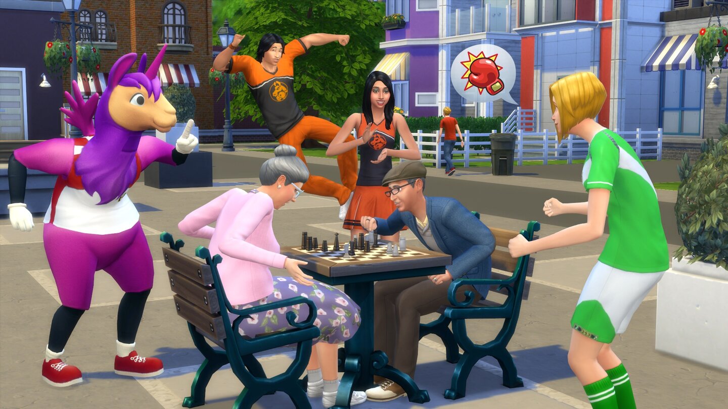 Die Sims 4Screenshots vom Karriere-Update