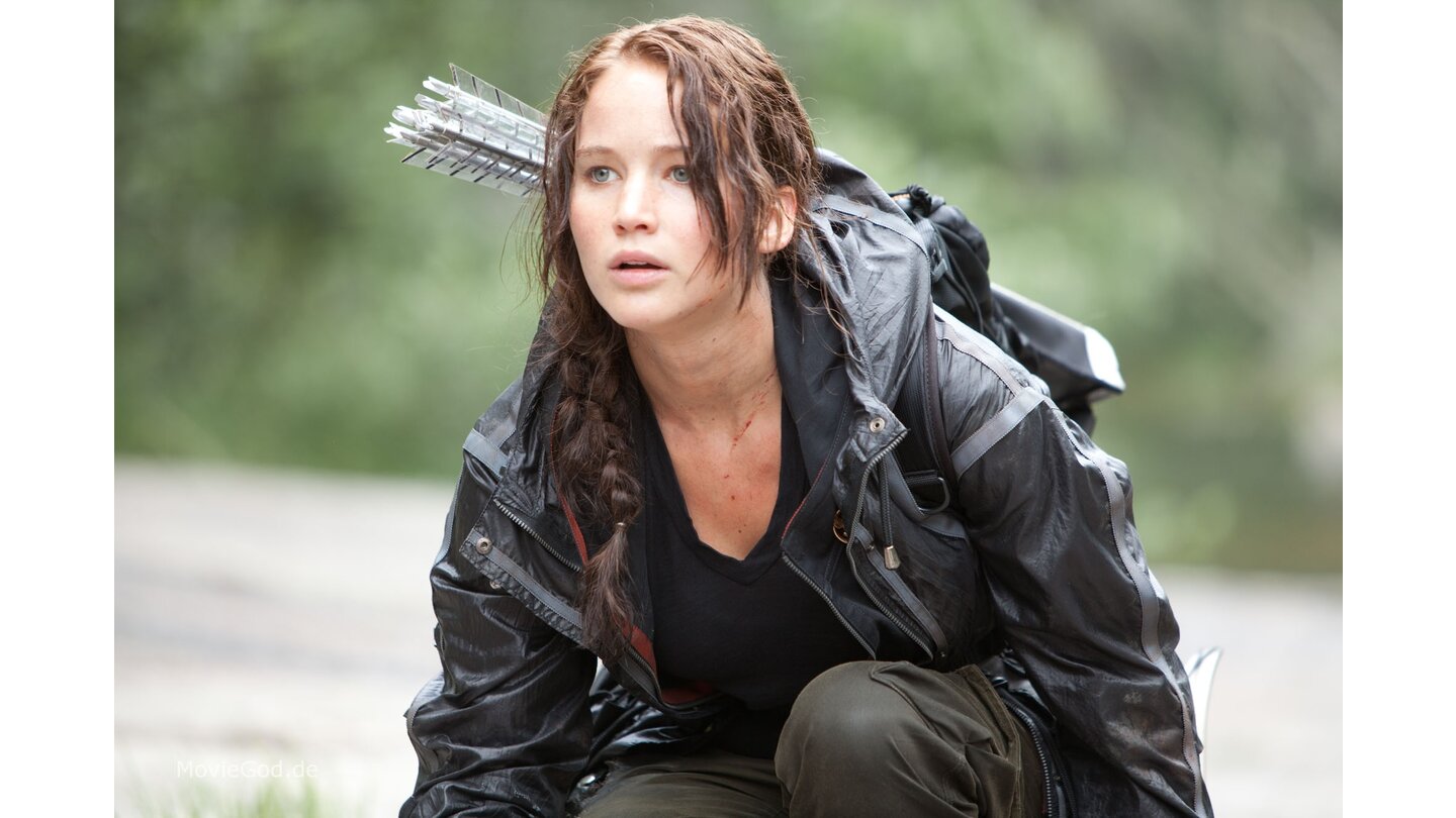 Die Tribute von Panem Ihre Aufmerksamkeit rettet Katniss (Jennifer Lawrence) das eine oder andere Mal das Leben.