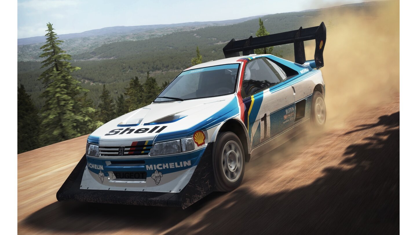 DiRT Rally - Screenshots der Hill-Climb-Strecke Pikes Peak