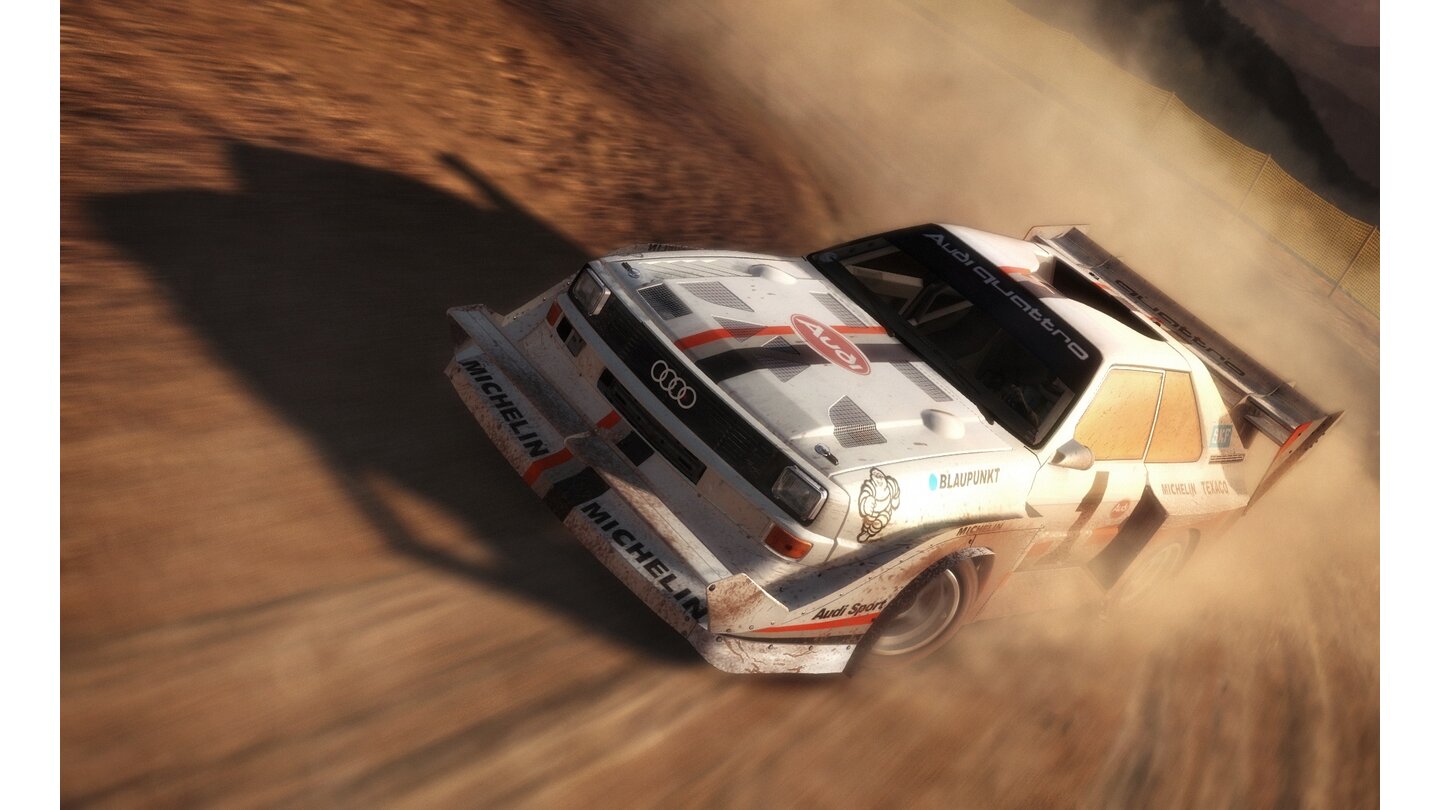 Dirt RallyScreenshots von der Hillclimb-Strecke »Pikes Peak«