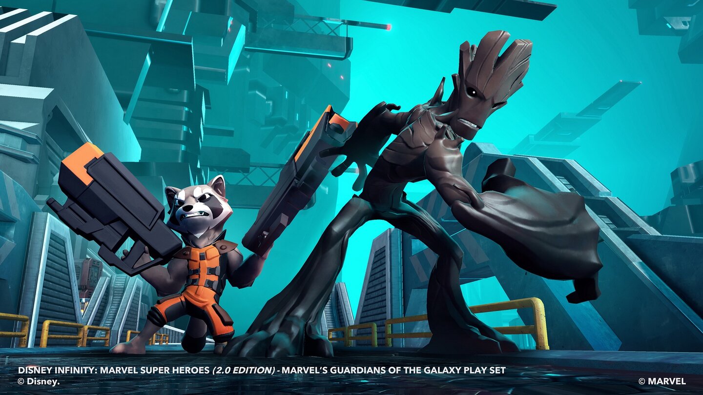 Disney Infinity 2.0: Marvel Super Heroes - Screenshots Guardians of the Galaxy