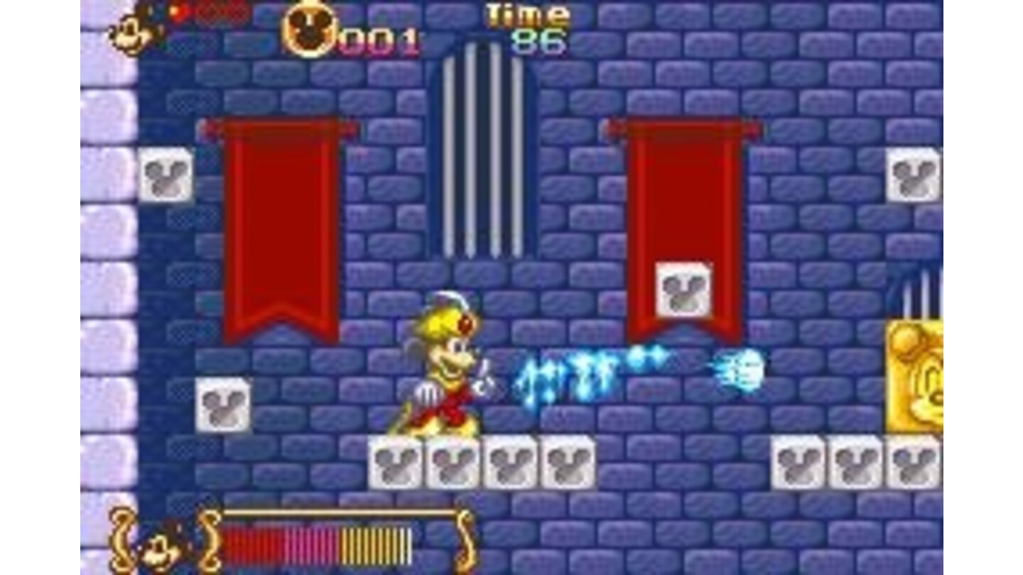 In Wizard Battle, you must defeat the flying torches with your magical powers. Your powers are limited, so see how many you can defeat before running out of power or being killed