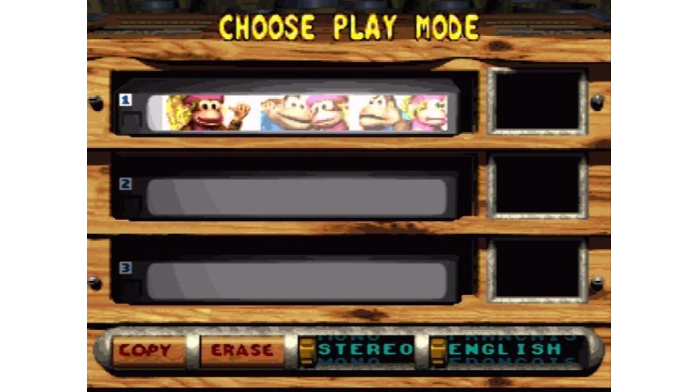 Choose play mode