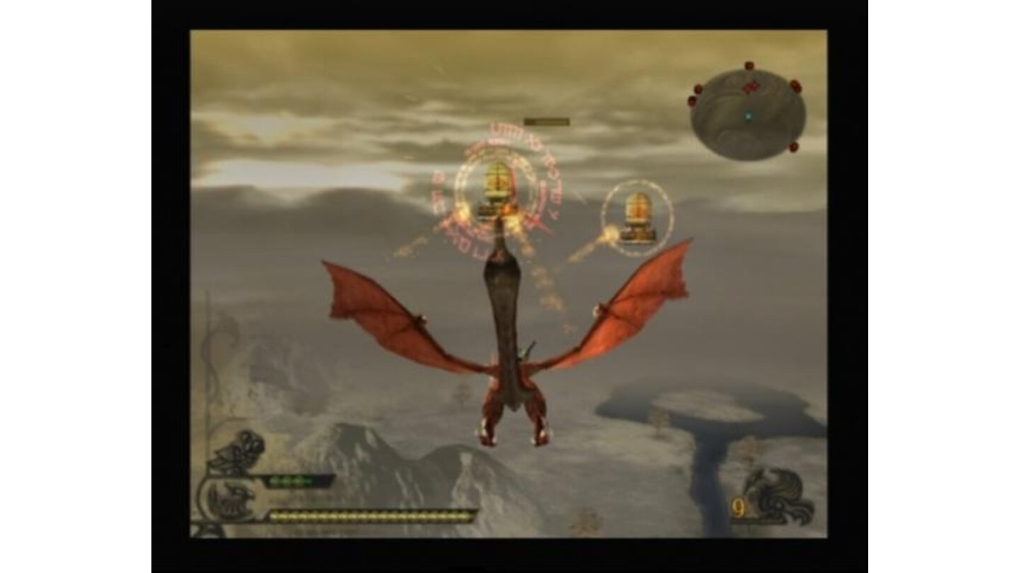 While battling in the air, you'll be able to use auto-aim option which will turn the dragon towards the selected target