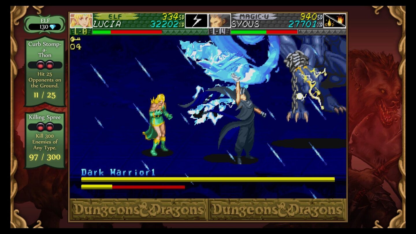 Dungeons & Dragons: Chronicles of MystaraDer Zauberkundige putzt mit flächendeckender Magie und hübschen Effekten den Bildschirm leer.