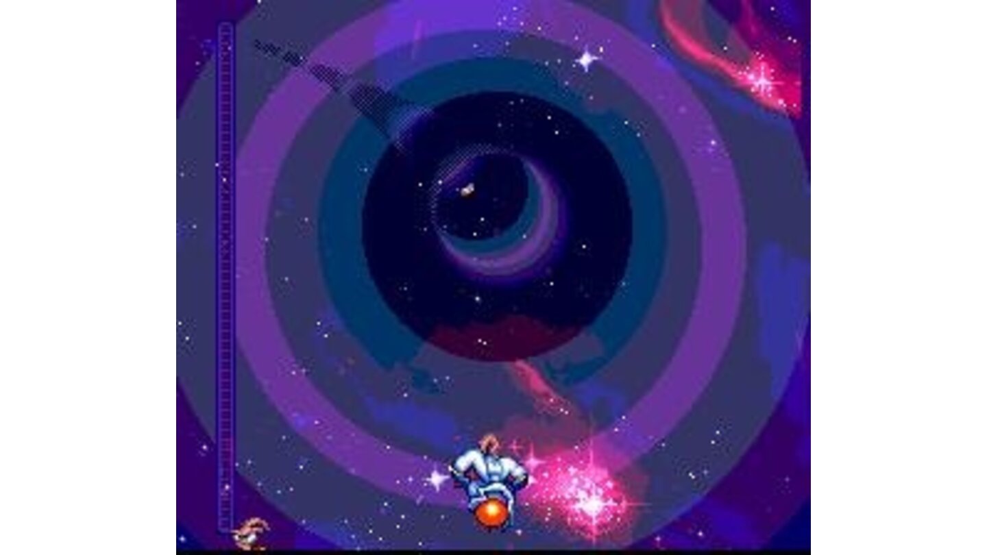 Andy's Asteroids, a recurrent driving level
