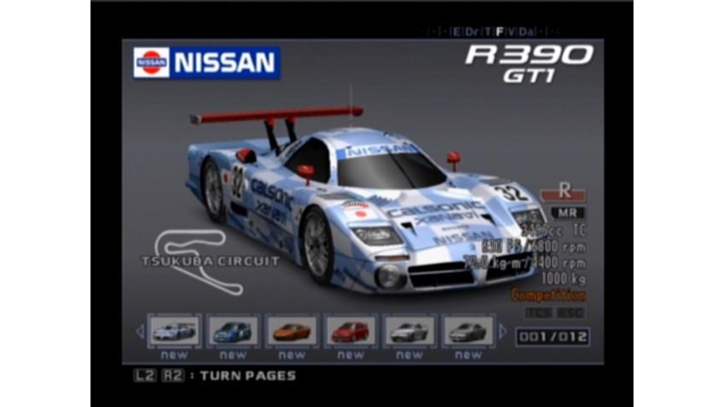 For fast racing tracks you might wanna pick fast racing cars