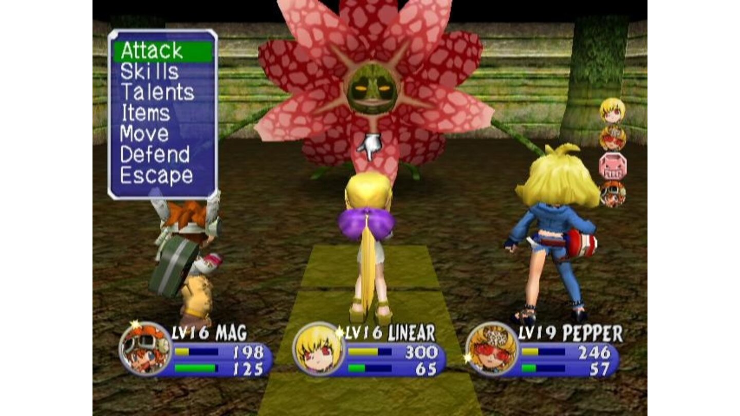 Hmm, fighting a giant flower...