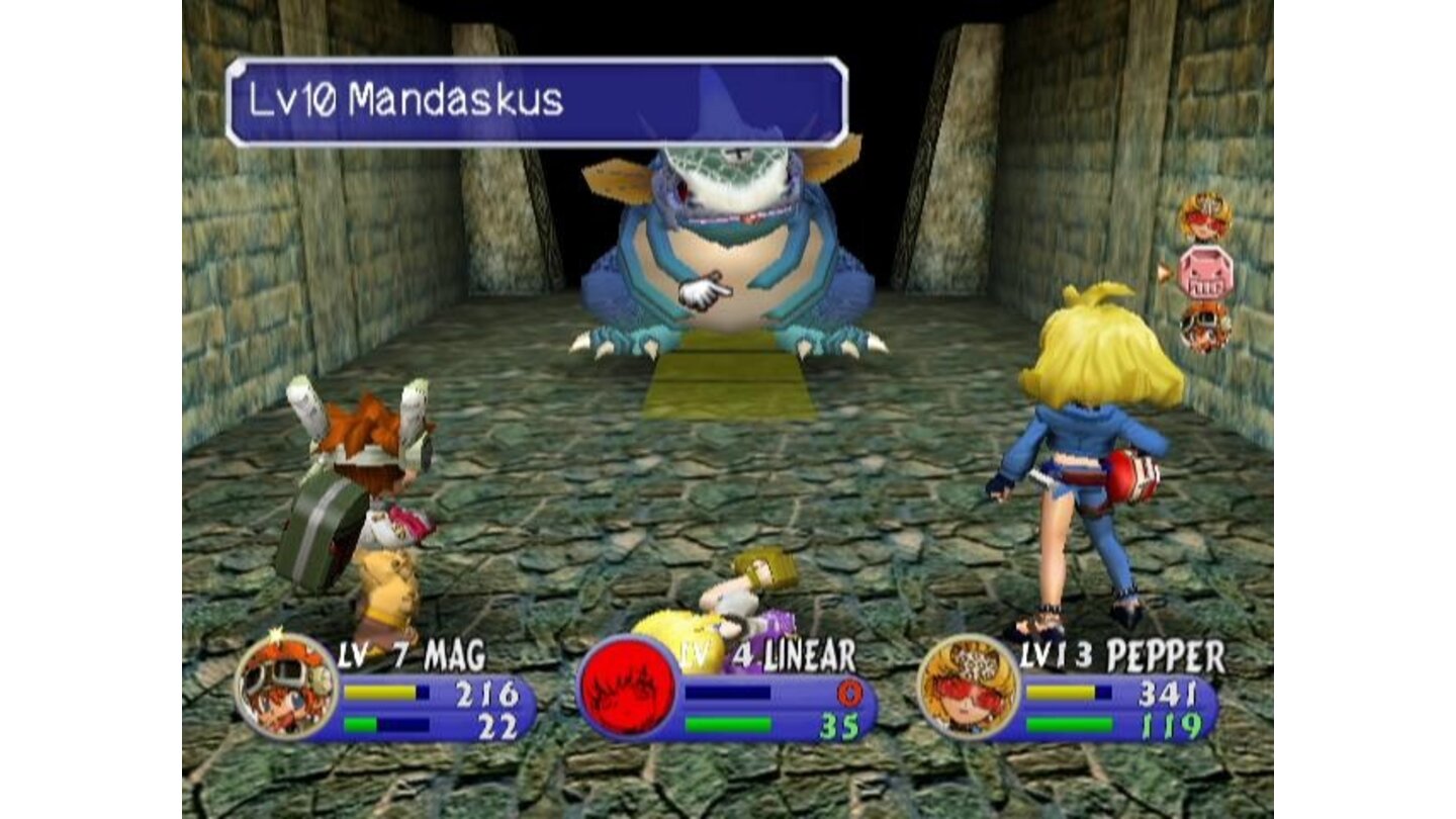 Battle: It's a level 10 Mandaskus!
