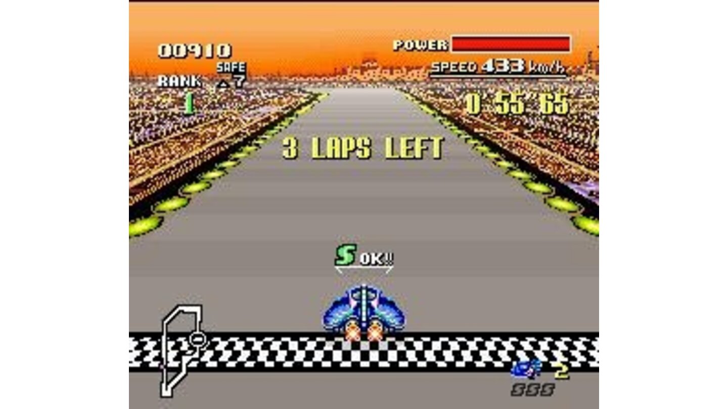 You'll receive a S-JET (Turbo) in each lap completed. This is the exact moment where you earn one...