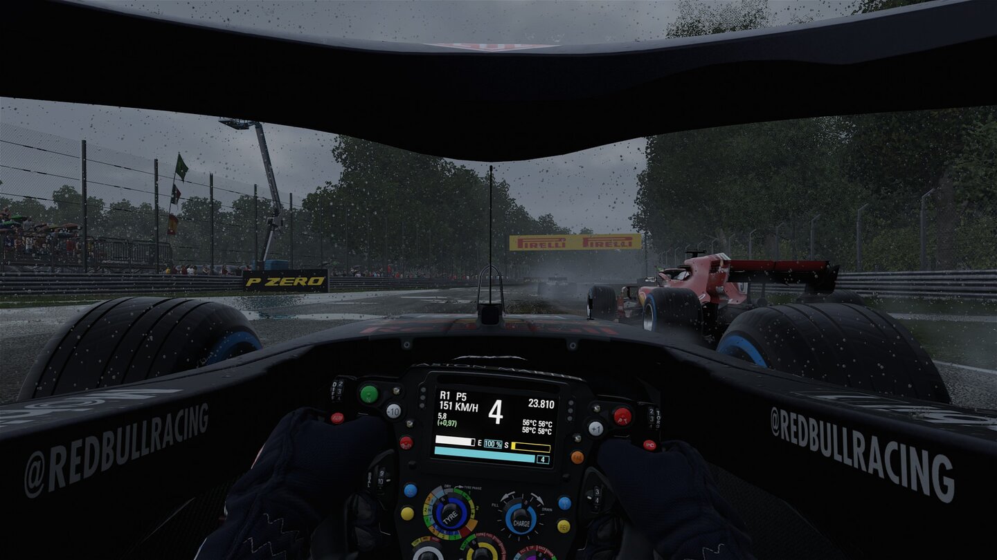 F1 2018Die Regenrennen gehören nach wie vor zu den atmosphärischen Highlights.