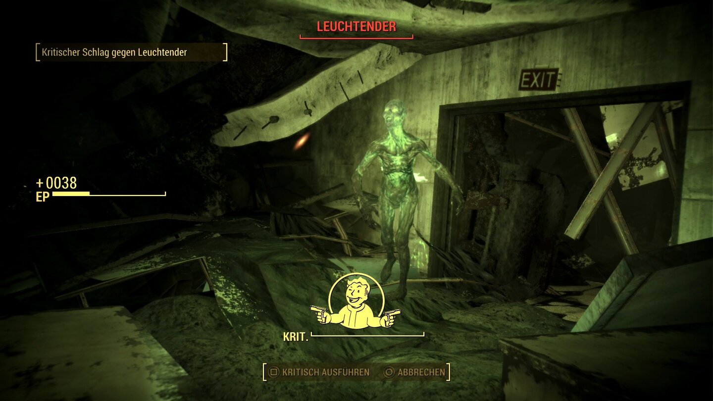 Fallout 4 (PS4)Kritische Schläge und Schüsse lösen wir im V.A.T.S.-Modus nun selbst aus.