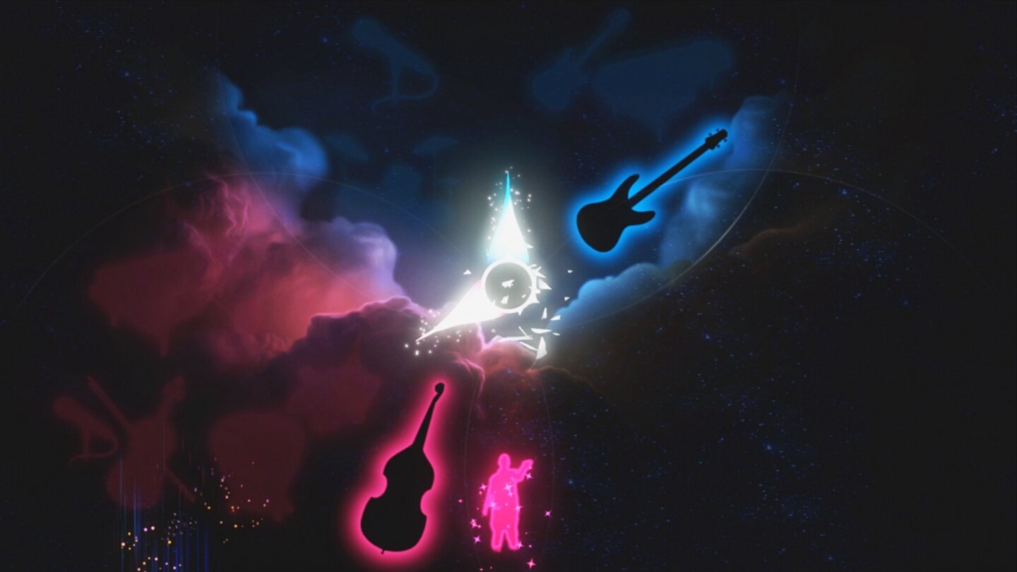 Fantasia: Music EvolvedDie Auswahl der Stilrichtung ist mehrmals pro Track möglich.