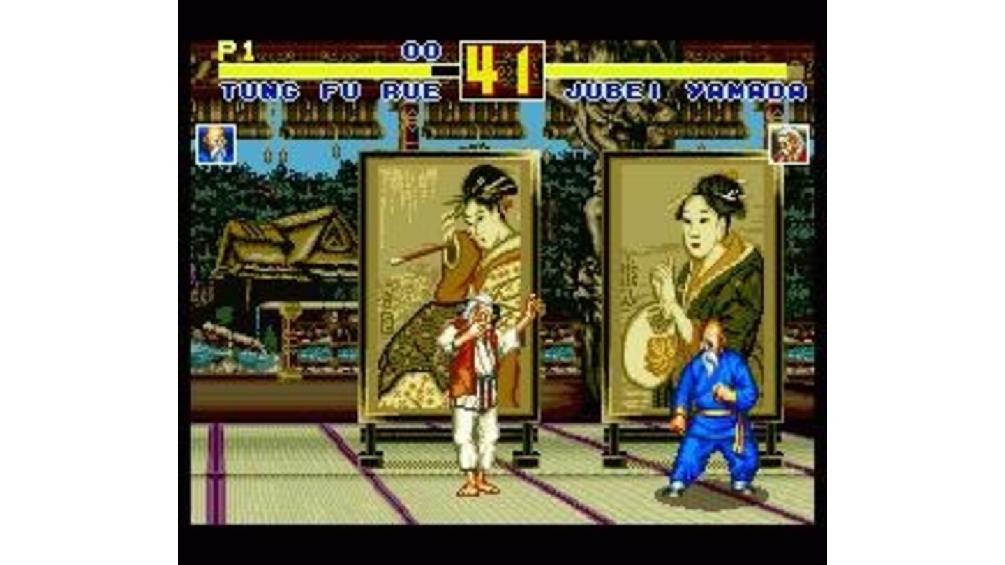 Battle of the old geezers: Jubei Yamada vs. Tung Fu Rue