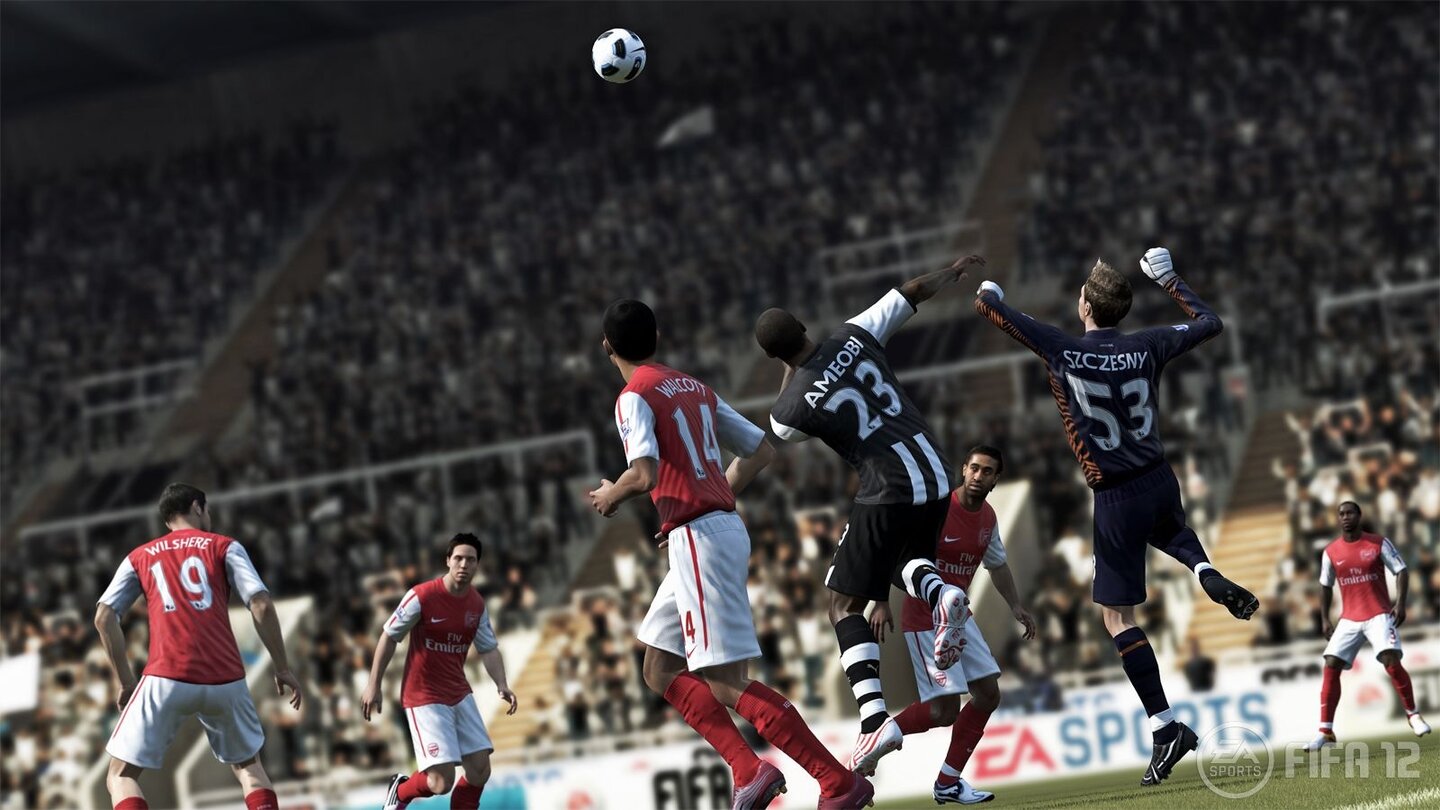 FIFA 12Für jeden Zweikampf gibt es unterschiedliche Varianten.