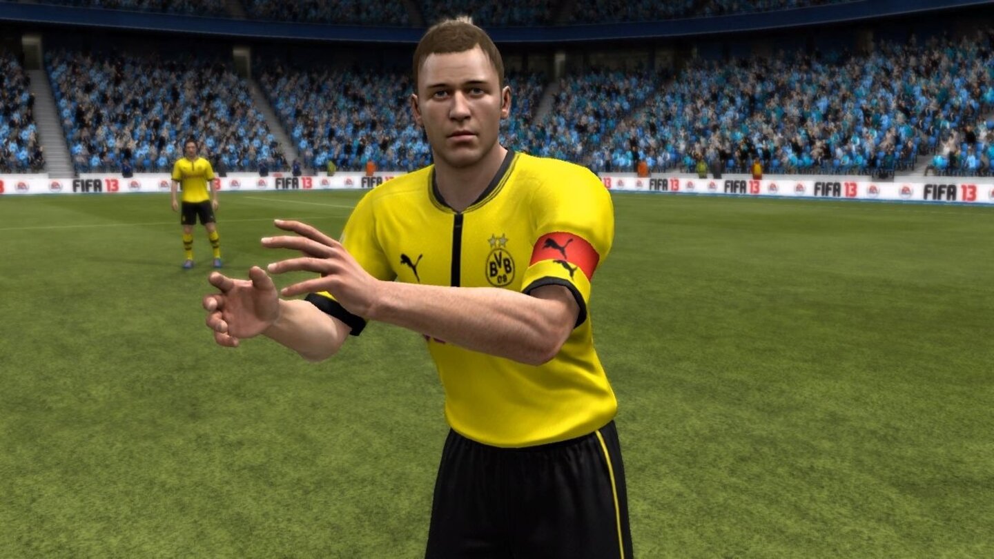 Gesichtervergleich: FIFA 13 gegen Original-FotosSebastian Kehl (Borussia Dortmund) in Fifa 13