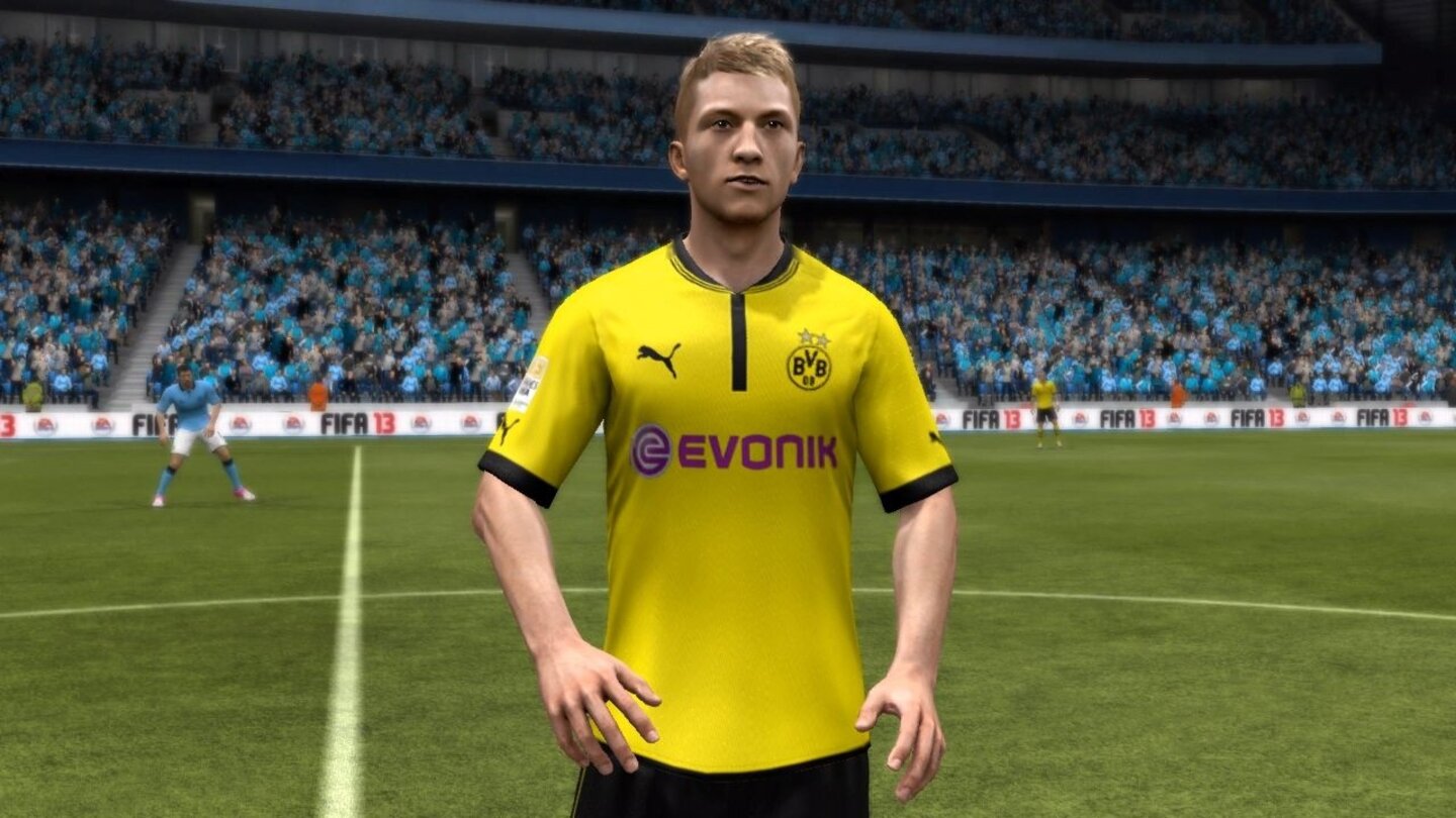 Gesichtervergleich: FIFA 13 gegen Original-FotosMarco Reuss (Borussia Dortmund) in Fifa 13