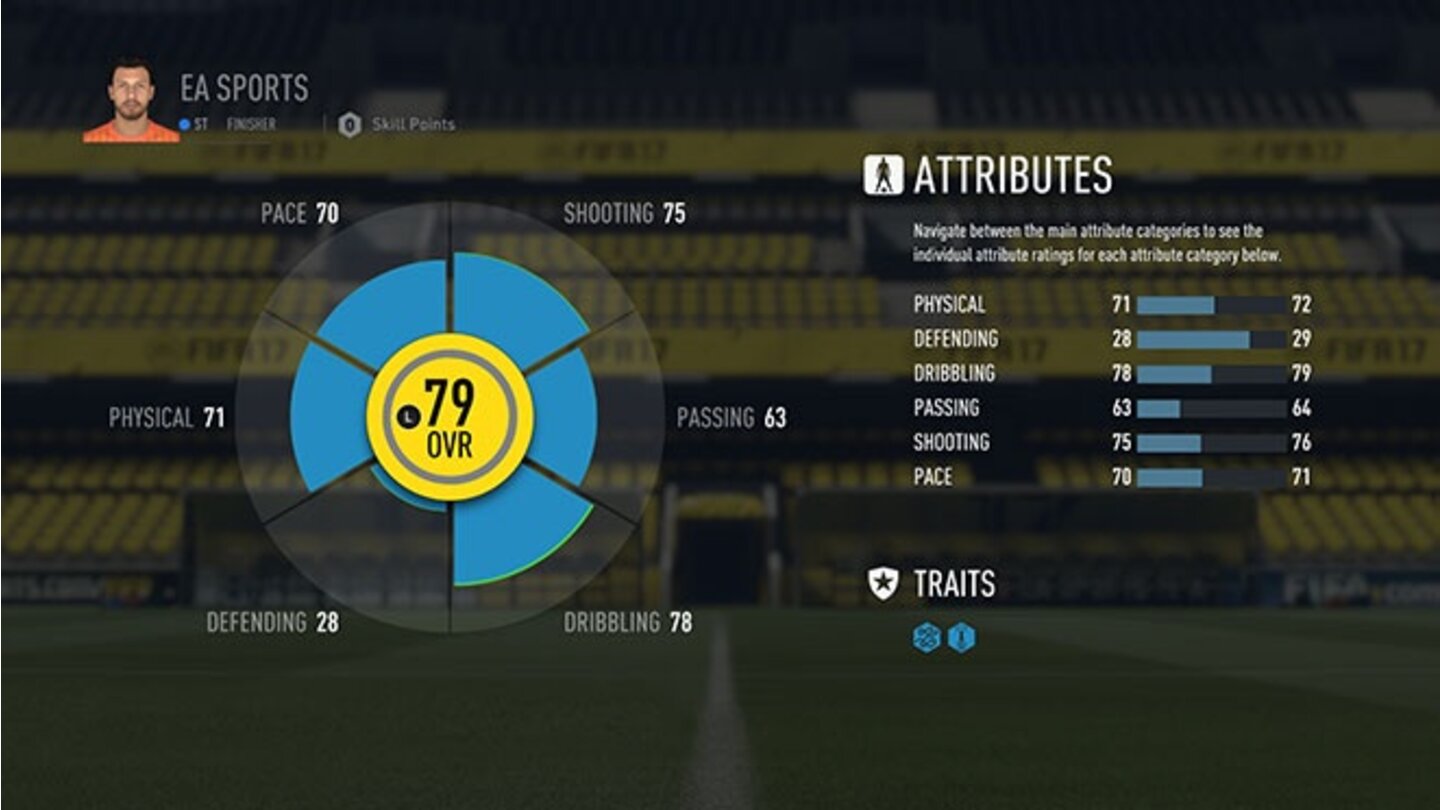 FIFA 17 - Spieler-Entwicklung in Pro Clubs: Das neue System basiert auf deiner Gesamt-Spielwertung und stellt so das Teamwork und die Kooperation in den Mittelpunkt