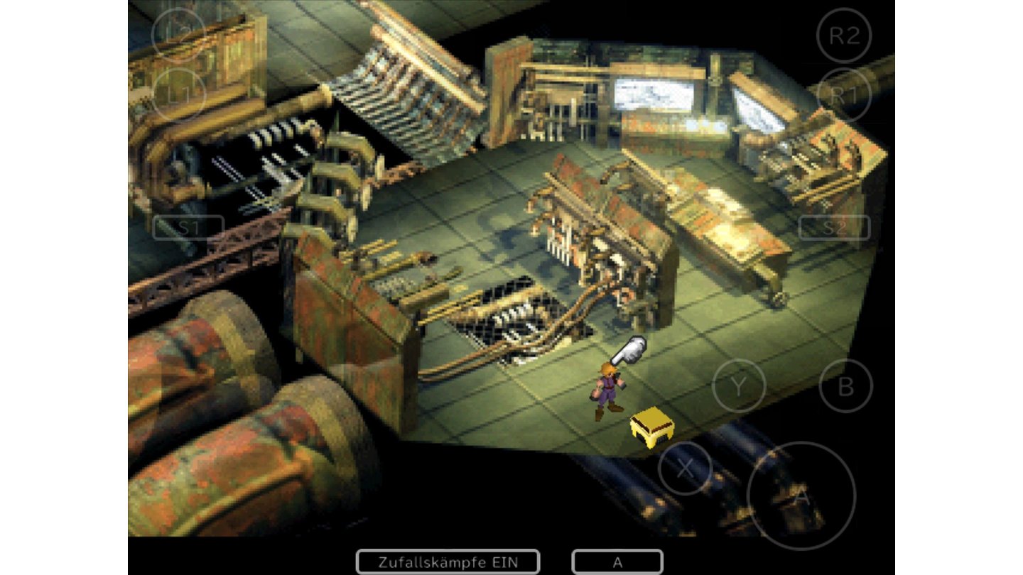 Final Fantasy 7 iOSDie Areale wirken trotz ihres Alters noch immer atmosphärisch passend