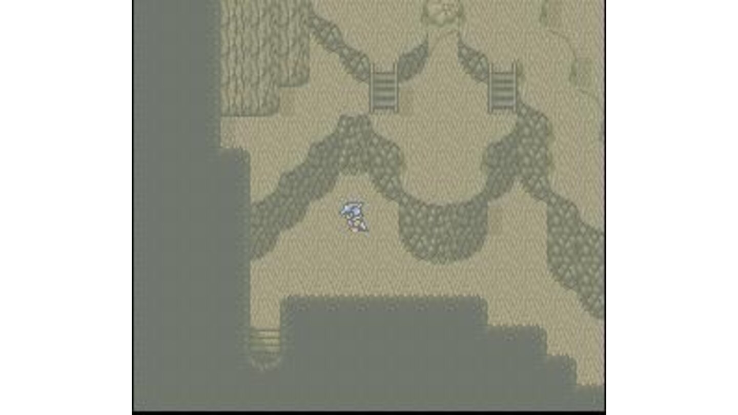 No, there is no graphical error: this is a MISTY dungeon!
