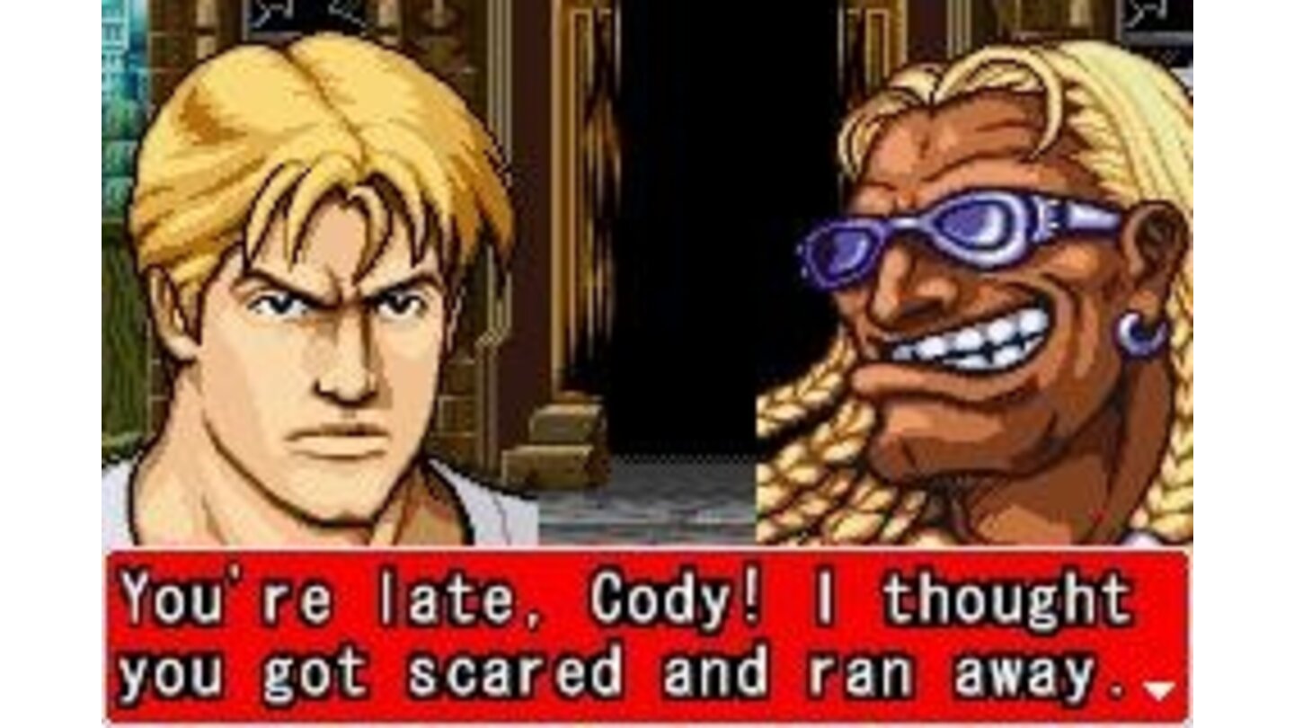There are dialogues before the boss battle in GBA version. Very cool!