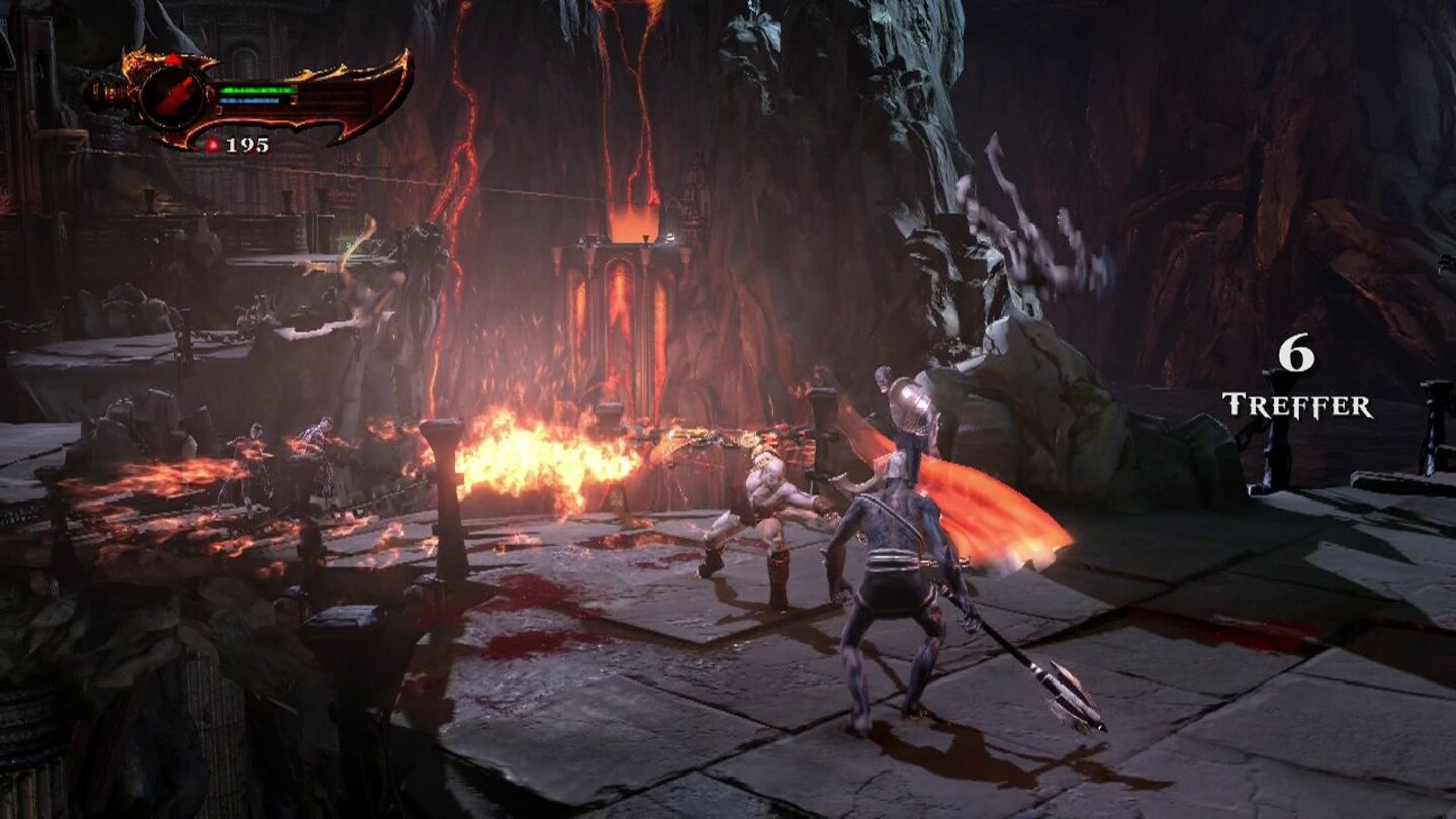 God of War 3 RemasteredDank der verbesserten Ausleuchtung werden die Areale schick in Szene gesetzt.