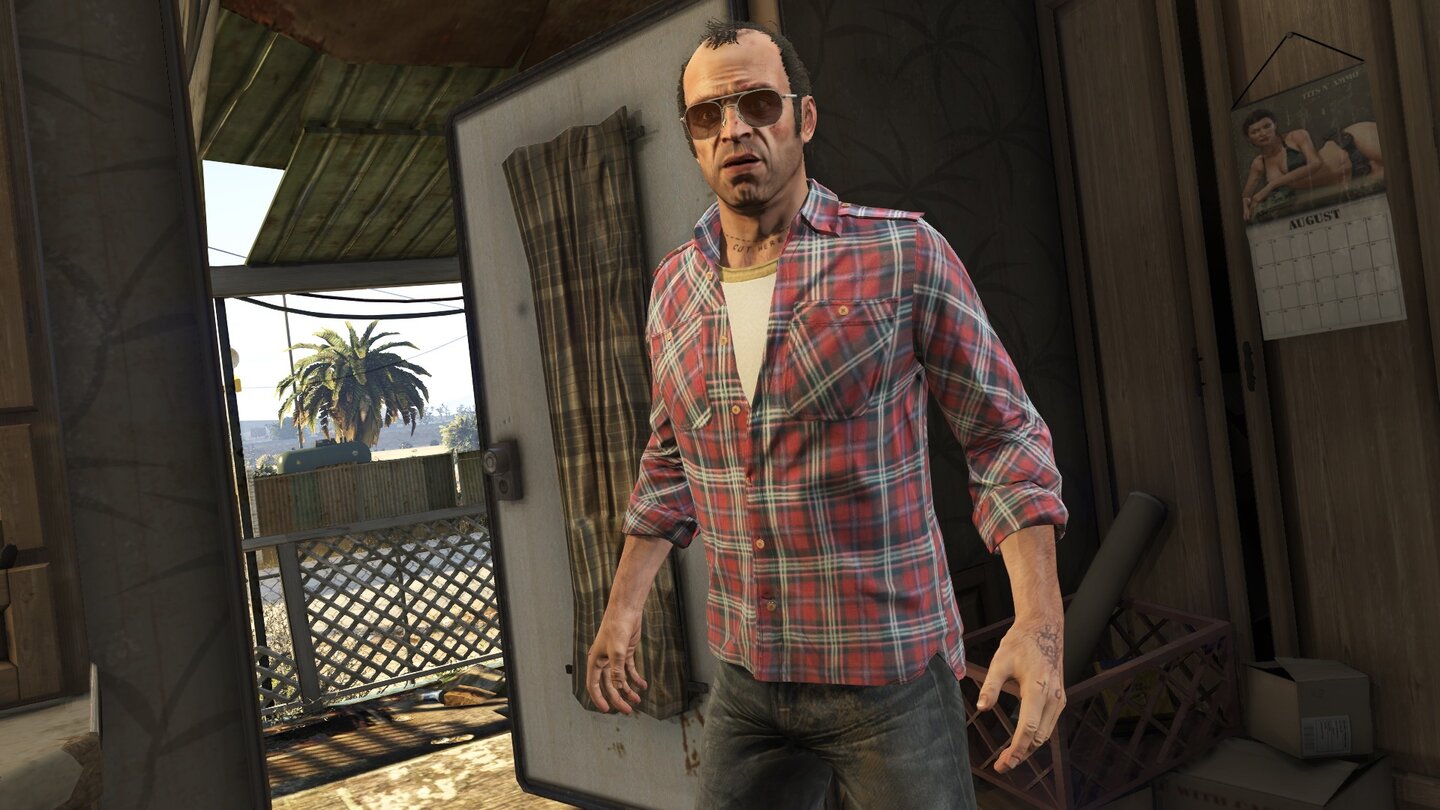 Grand Theft Auto 5Auch die Charaktermodelle hat Rockstar nochmal aufgehübscht.