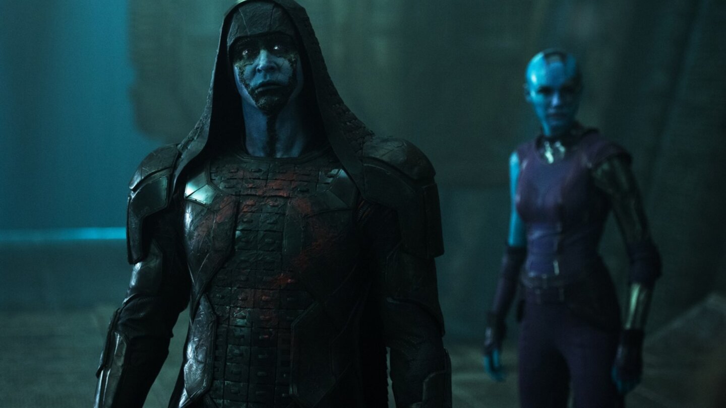 Guardians of the GalaxyBösewicht Ronan ist zwar von beeindruckender Statur, lässt aber Tiefe vermissen.