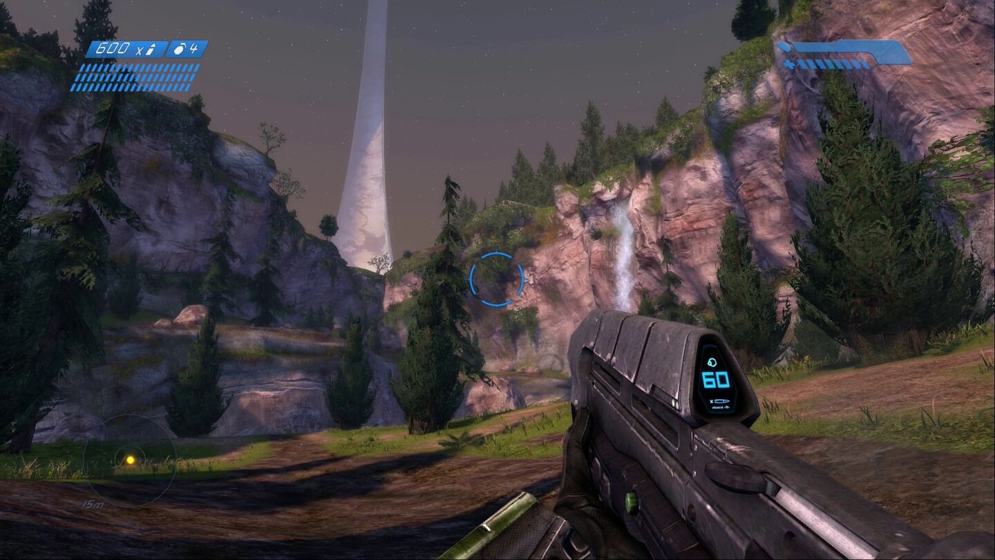Halo: The Master Chief CollectionEin magischer Moment: Die erste Landung auf der Ringwelt Halo.