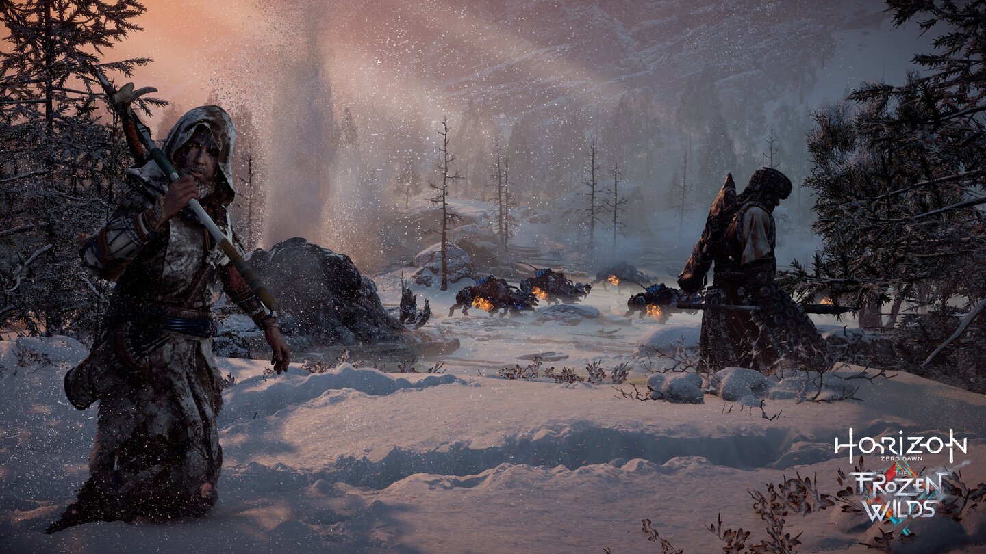 Horizon: Zero Dawn - Screenshots zum DLC »The Frozen Wilds«