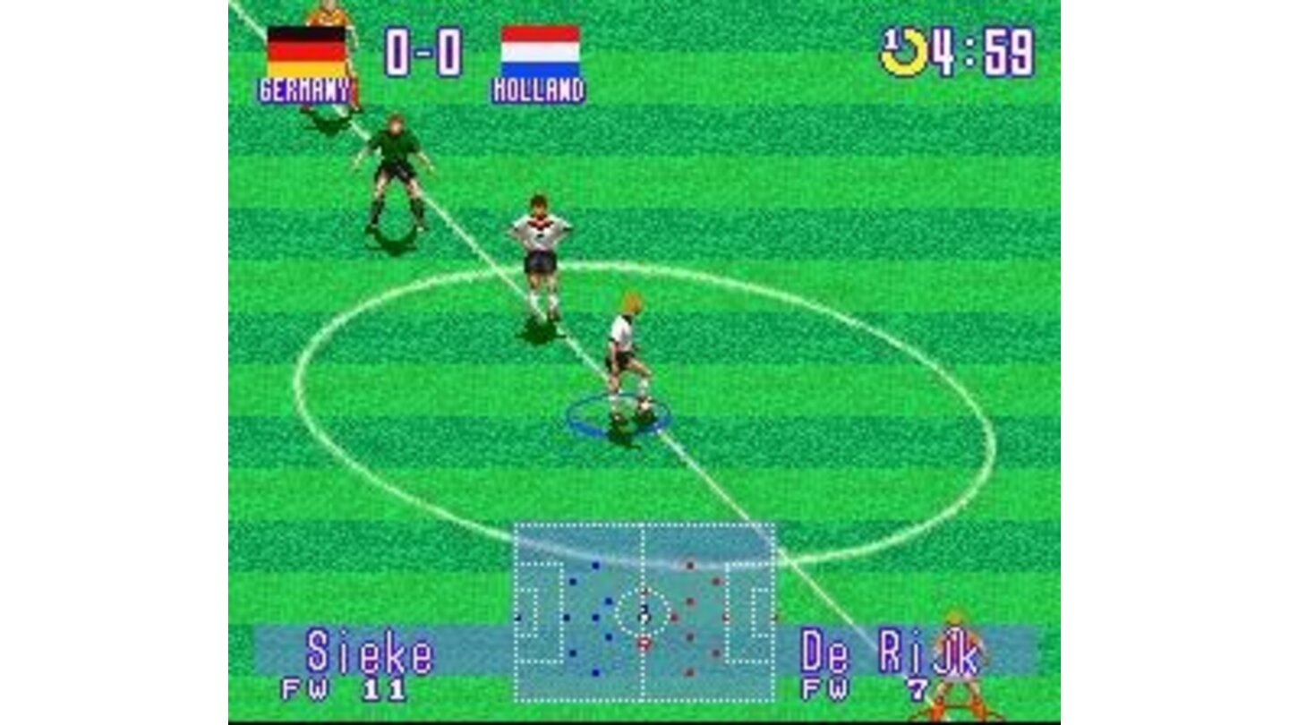 Germany - Holland, Kick Off