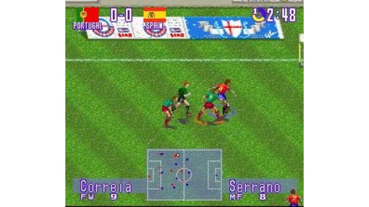 Portugal - Spain, Great control!