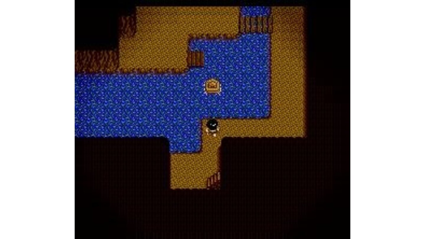 Dungeon with a river