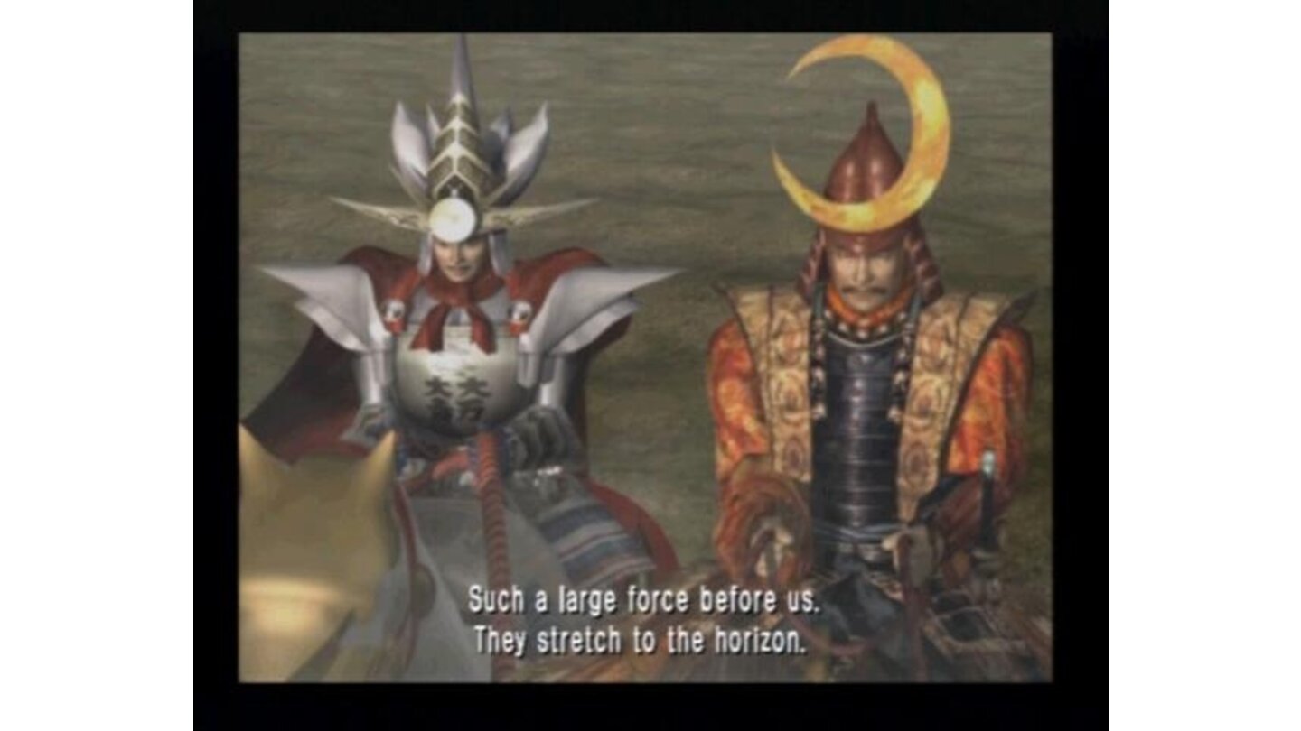 Mitsunari Ishida (left) with his first officer, Sakon Shima (right) are prepping to launch a battle.