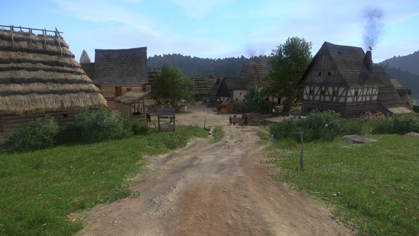 Kingdom Come: DeliveranceLandschaften kann die CryEngine einfach. Die Dörfer sehen unheimlich realistisch aus.