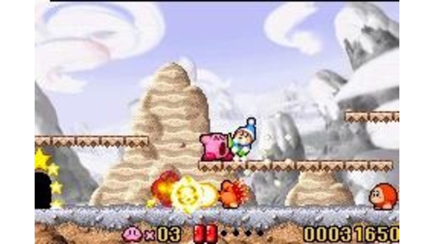 You could describe the Kirby platformers as Eat'em'up games.