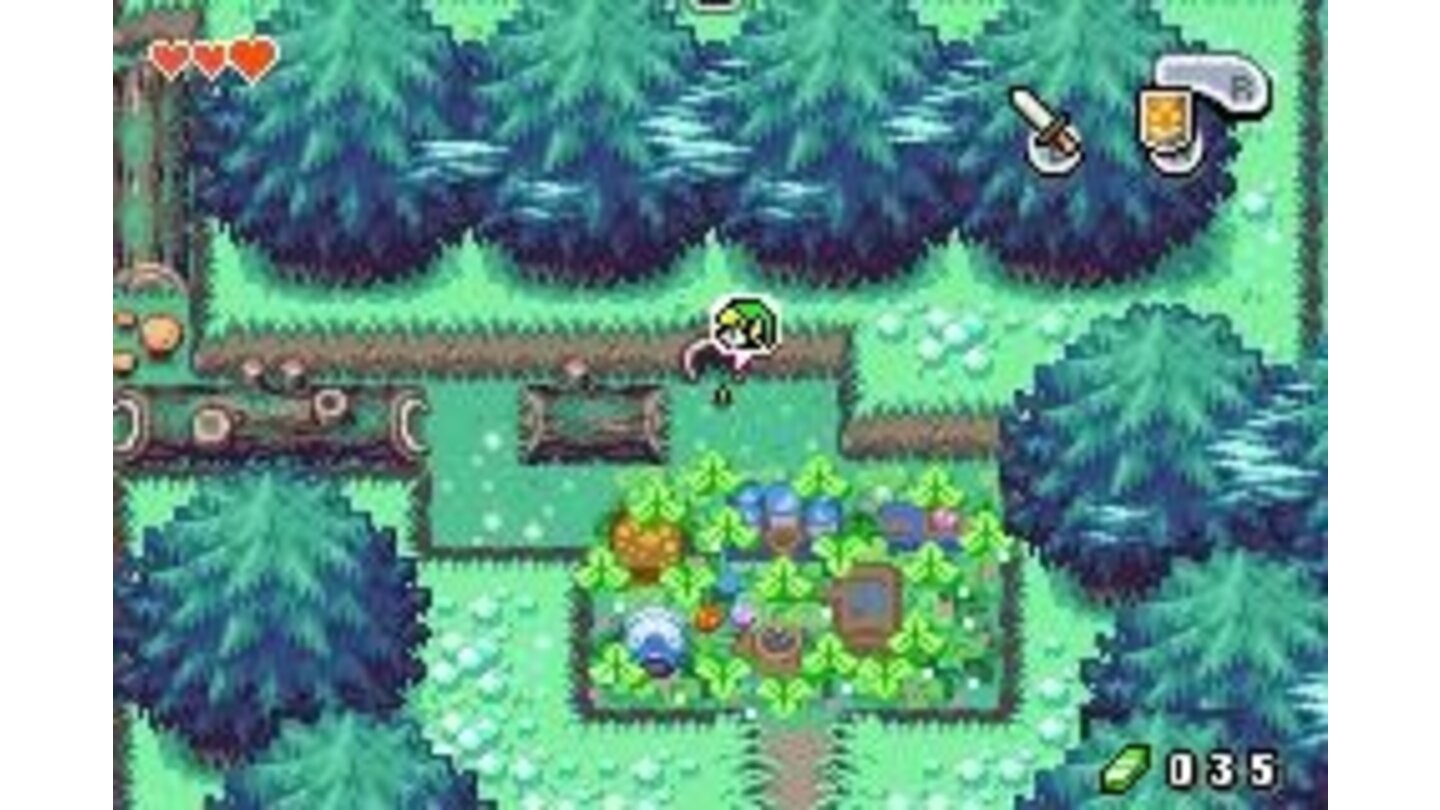 With the Minish Cap, Link can shrink himself to be able to visit the Minish or find secret areas.