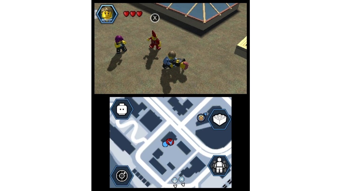 Lego City Undercover: The Chase BeginsIn den Prügeleien lassen sich die Gegner meistens einer nach dem anderen abfertigen.