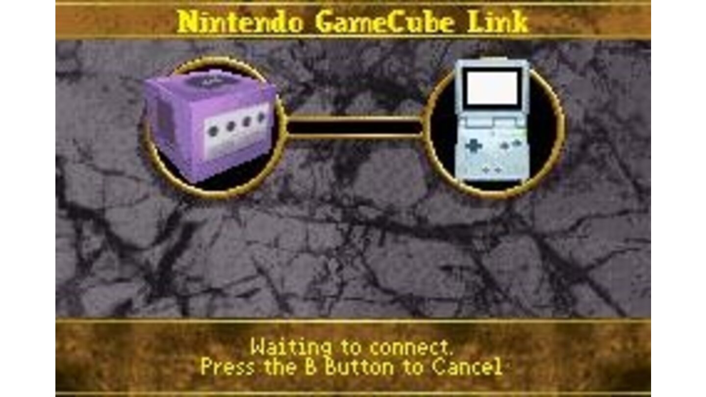 Connect to a GameCube to unlock secrets