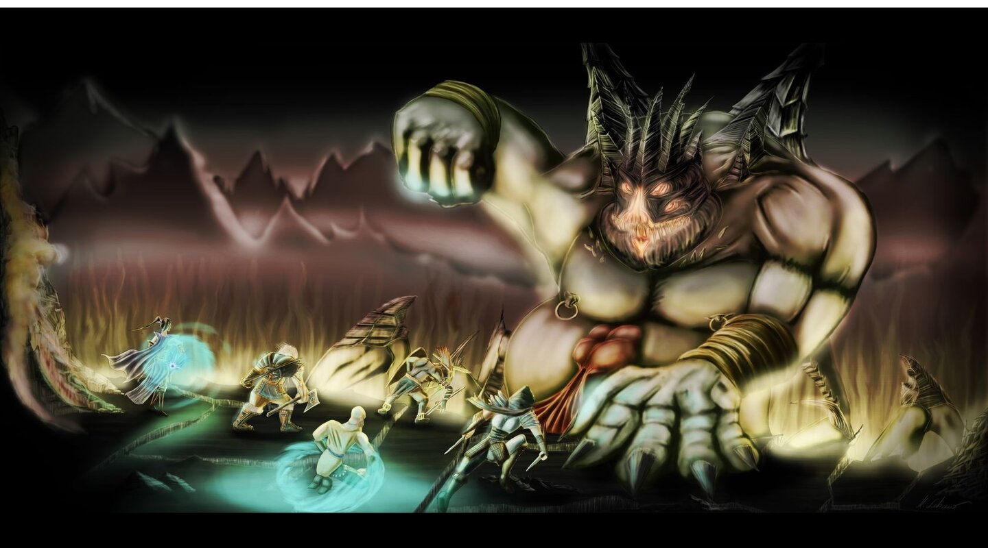 Diablo 3: ZeichenwettbewerbEinsendung von Marco Gebauer