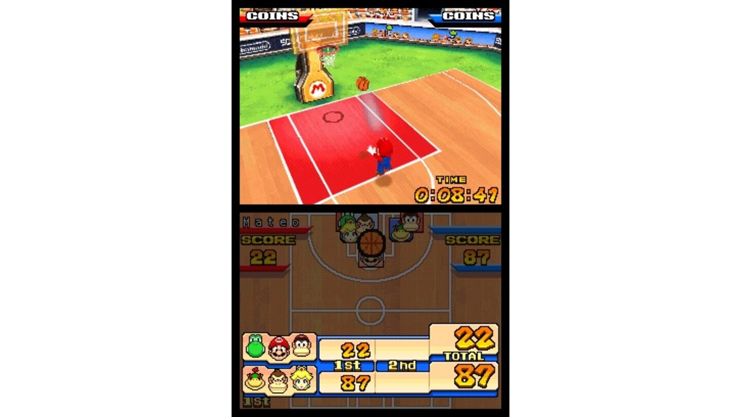 Mario Slam Basketball 4